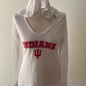 Under armor Indiana IU hoodie Tee